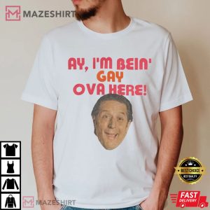 Anthony Atamanuik Kaz Wwdits Spoilers Ay I'm Bein Gay Ova Here T Shirt