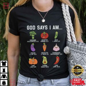 Christian Jesus God Says I am Enough T Shirt (1)