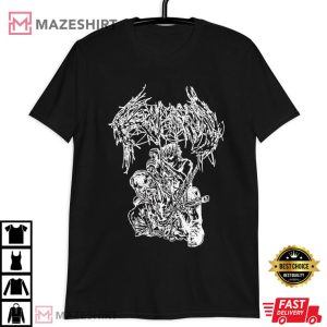 Ken Carson A Great Chaos Album Merch Tour T Shirt (1)