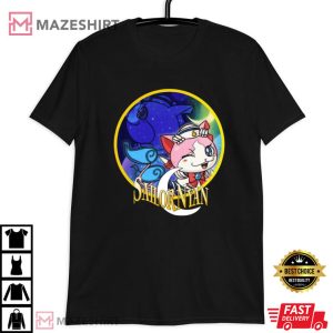 Pretty Yokai Sailornyan Watch Unisex T Shirt (1)