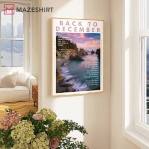 Taylor Back To December Summer Version Swifties Poster (4)