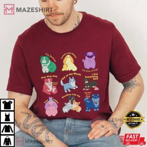 Swiftie Merch Dog Puns As Taylor Albums T Shirt (2)