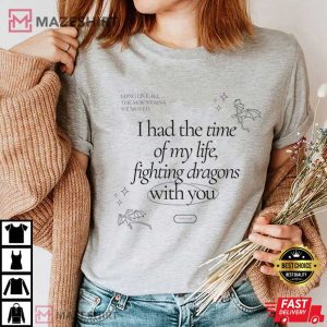 Fighting Dragons With You Long Live Taylor Swift T Shirt (1)
