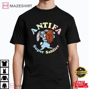 Bricktop Bunny Antifa Super Soldier T Shirt (1)