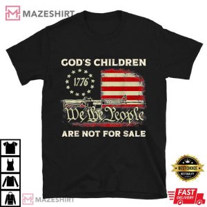 Sound Of Freedom God's Children Are Not For Sale T Shirt (2)