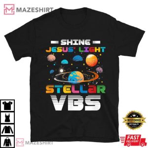 Stellar VBS Shine Jesus Light Christian T Shirt (1)