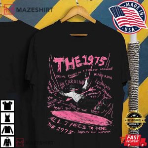 The 1975 Being Funny In A Foreign Language Album T Shirt (2)