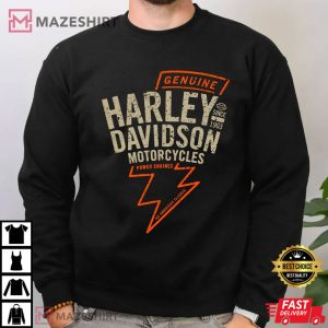 Harley Davidson Est. 1903 Genuine Motorcycles T Shirt (3)