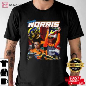 Lando Norris McLaren Racing Grand Prix F1 T Shirt (1)