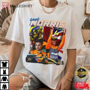Lando Norris McLaren Racing Grand Prix F1 T Shirt (2)