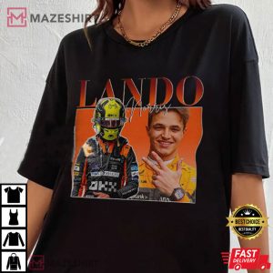 Lando Norris Formula One Simple T- Shirt