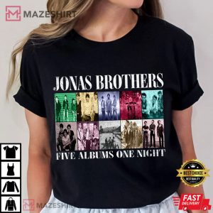 Jonas Brothers The Eras Tour Fan Gift T Shirt (3)
