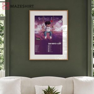 Junior H Sad Boyz 4 Life Album Cover Poster (3)