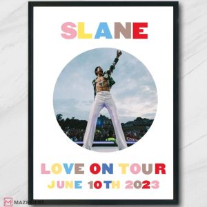 Harry Styles Slane Love On Tour 2023 Gift For Fan Poster