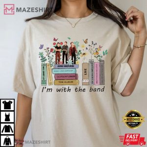 I'm With The Jonas Brothers All Albums Floral T Shirt (3)