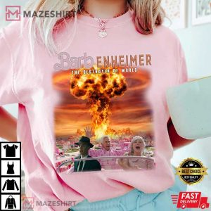 Barbenheimer Barbie X Oppenheimer T Shirt (2)