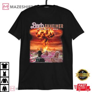Barbenheimer Barbie X Oppenheimer T Shirt (3)