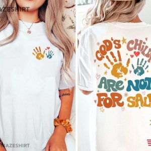 Sound Of Freedom God's Children Are Not For Sale T Shirt (2)