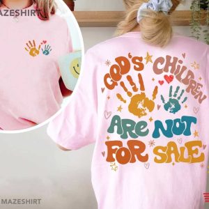 Sound Of Freedom God's Children Are Not For Sale T Shirt (3)