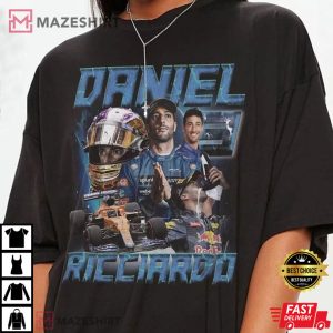 Daniel Ricciardo Vintage Racing F1 T-Shirt