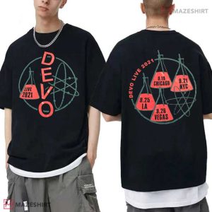 Devo Live And Tell Tour 2021 T Shirt (1)