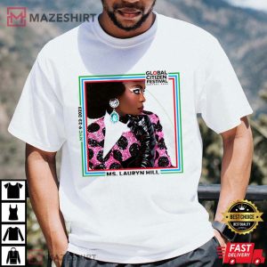 Lauryn Hill Global Citizen Festival Central Park T Shirt (2)