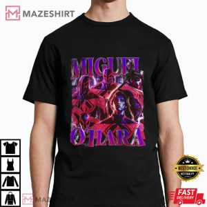 Miguel O'Hara Spider man Across The Spider Verse T Shirt (1)