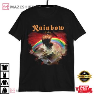 Rainbow Rising Band T Shirt (3)