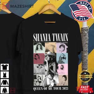 Shania Twain Queen Of Me Tour 2023 T Shirt (4)