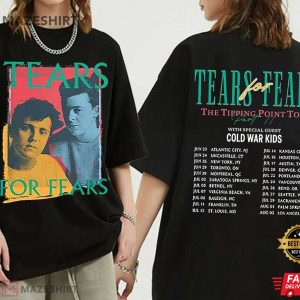 Tears For Fears The Tipping Point Tour 2023 T Shirt (1)
