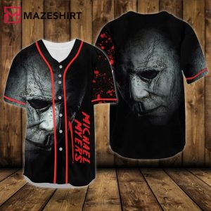 Michael Myers Halloween Horror Baseball Jersey