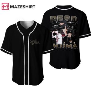 Peso Pluma Merch 2023 Baseball Jersey