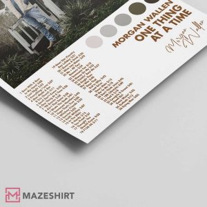 Morgan Wallen One Thing At A Time With Signature Poster (2)