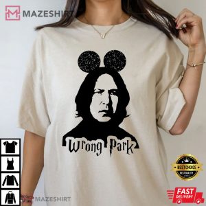 Severus Snape Wrong Park Harry Potter T Shirt (1)