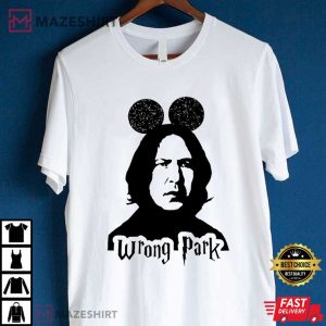 Severus Snape Wrong Park Harry Potter T Shirt (4)