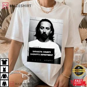 Pee Wee Herman Paul Reubens Mugshot T Shirt (2)