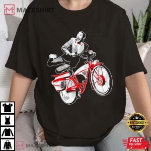 Pee Wee Herman's Big Adventure Bike T Shirt (2)