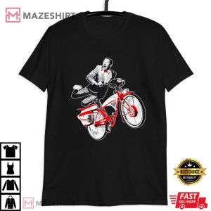 Pee Wee Herman's Big Adventure Bike T Shirt (3)