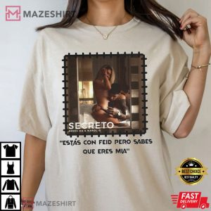 Anuel AA Karol G Secreto Best T Shirt (3)