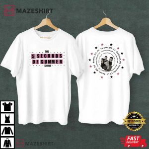5SOS The 5 Seconds Of Summer Show Tour 2023 T Shirt (2)