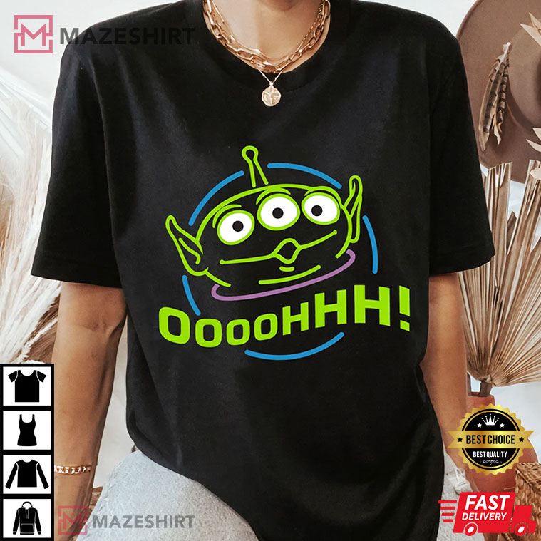 Disney Toy Story Alien Oooooh T-Shirt Disney Toy Story Alien Oooooh T-Shirt