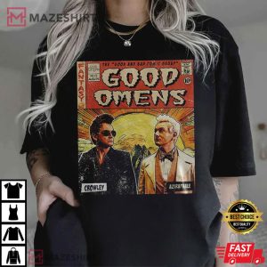 Good Omens Movie Comic T Shirt (2)