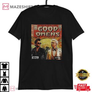 Good Omens Movie Comic T Shirt (3)