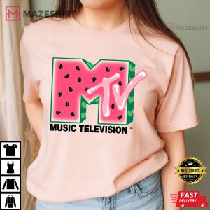MTV Music Television Logo T Shirt (1)