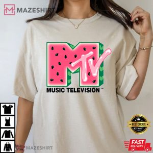 MTV Music Television Logo T Shirt (2)