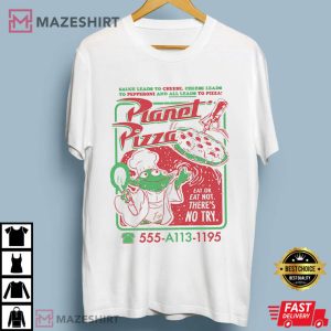 Pizza Planet Aliens Toy Story Pizza T Shirt (4)