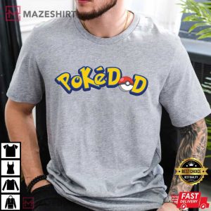 Pokemon Dad T Shirt (3)