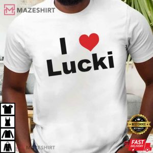 I Love Lucki T Shirt (1)