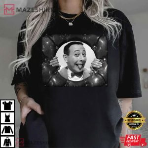 Pee Wee Herman Hand T Shirt (2)