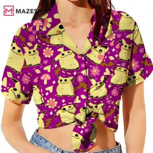 Mimikyu Pokemon Japanese Anime Hawaiian Shirt (2)